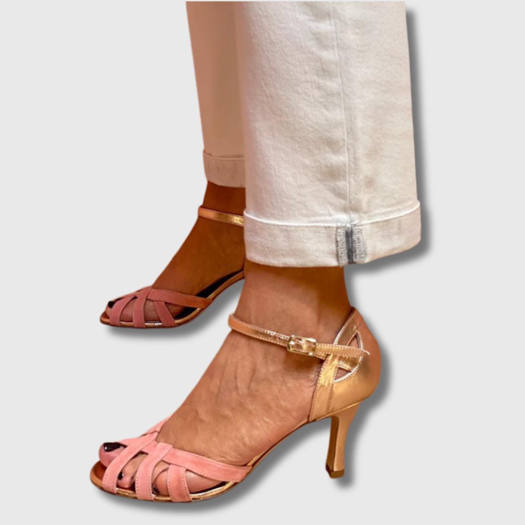 Monica™ | Open Toe Stiletto Heels
