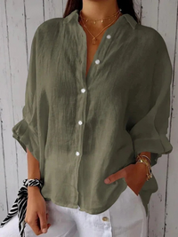 Women's   Casual Tie-back  Shirt