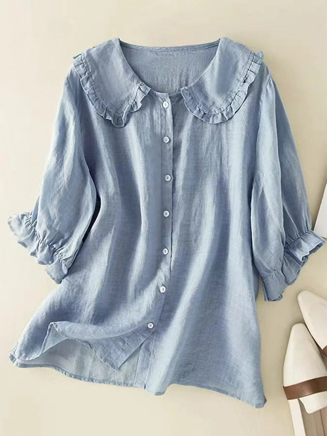 Women‘s Peter Pan Collar Shirt