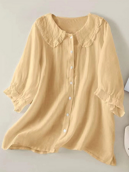 Women‘s Peter Pan Collar Shirt