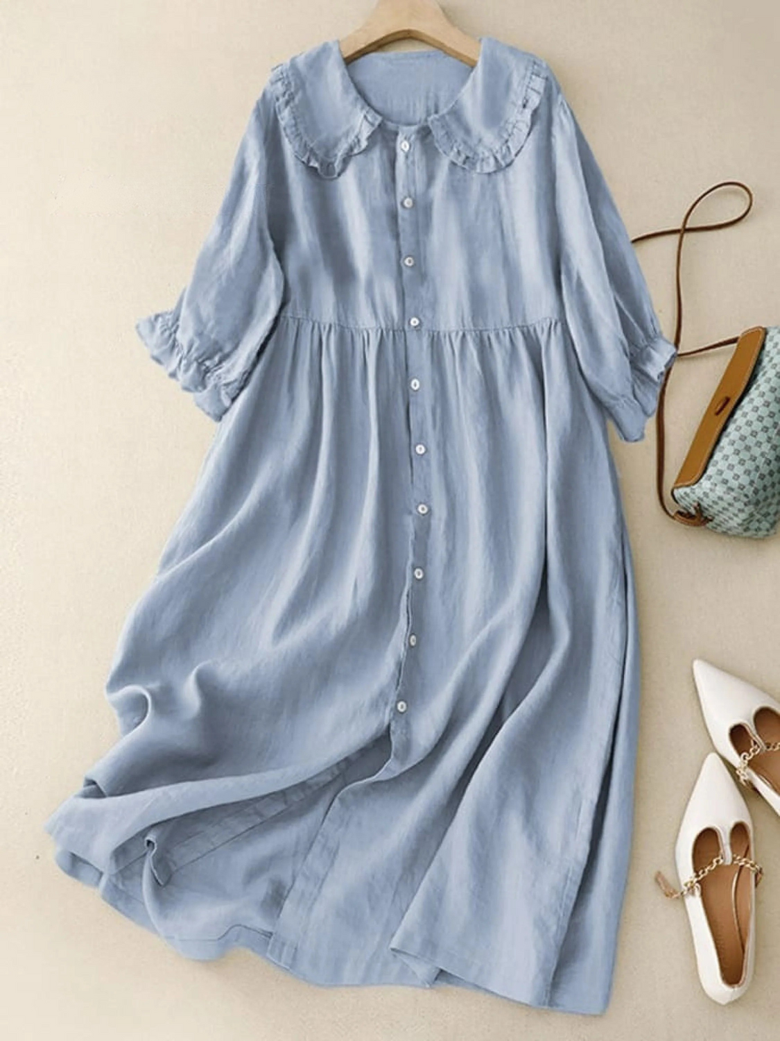 Women‘s Peter Pan Collar Shirt