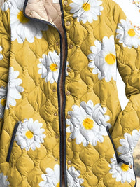 Charming Daisy Pattern Women's Jacket
