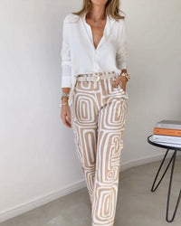 CANDELA - SHIRT AND PANTS 2 PIECE SET