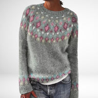 Natcha | Retro fall sweater