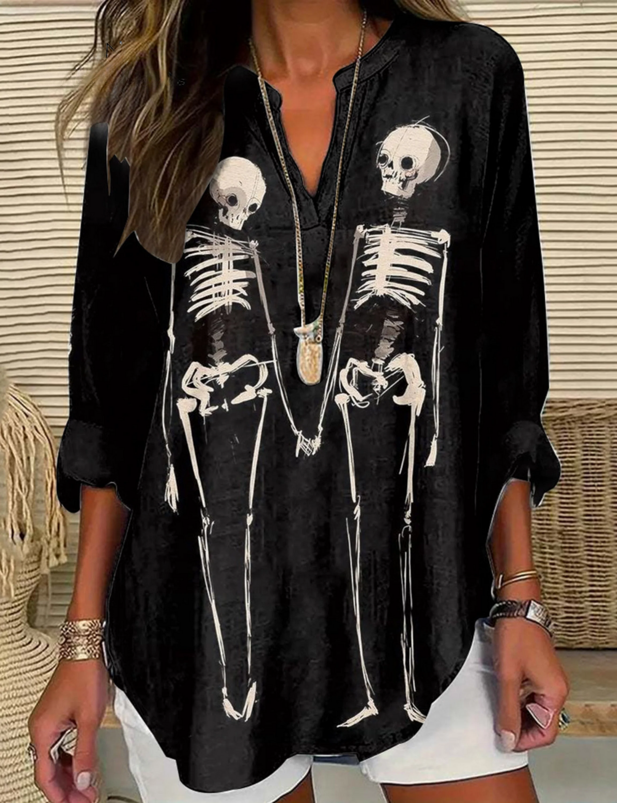 Skull Blouse