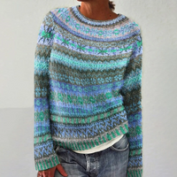 Tallin - Comfortable Printed Cardigan