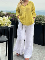 Women's Casual Loose Patchwork Shirt