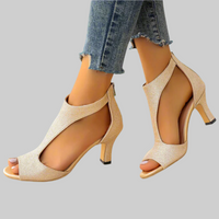 Pamela™ | Elegant and Comfortable Heeled Sandals