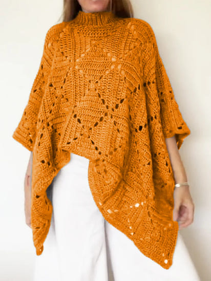 Women's Batwing Sleeve Knitted Sweater