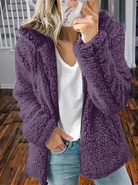 Hooded Woolen Coat