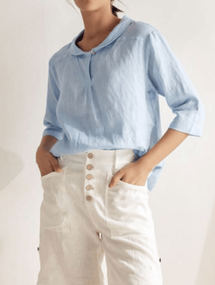 Women‘s Linen Blouse