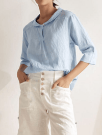 Women‘s Linen Blouse