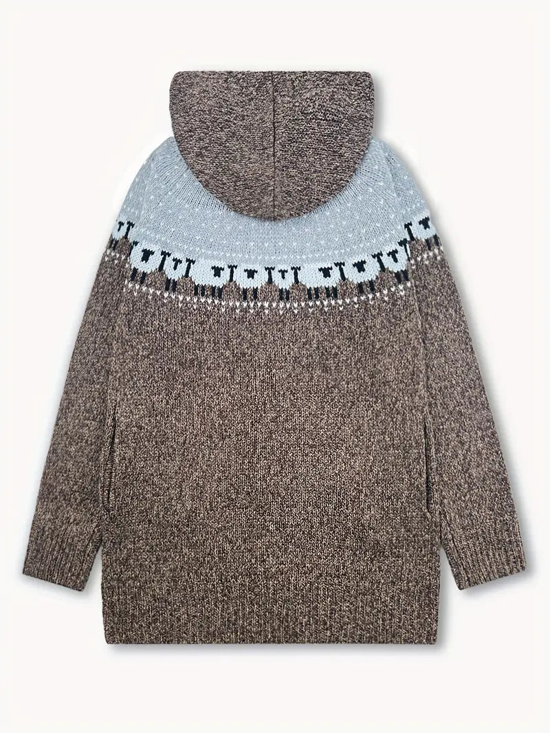 Kyrisa™ | Casual Forest Pattern Cardigan