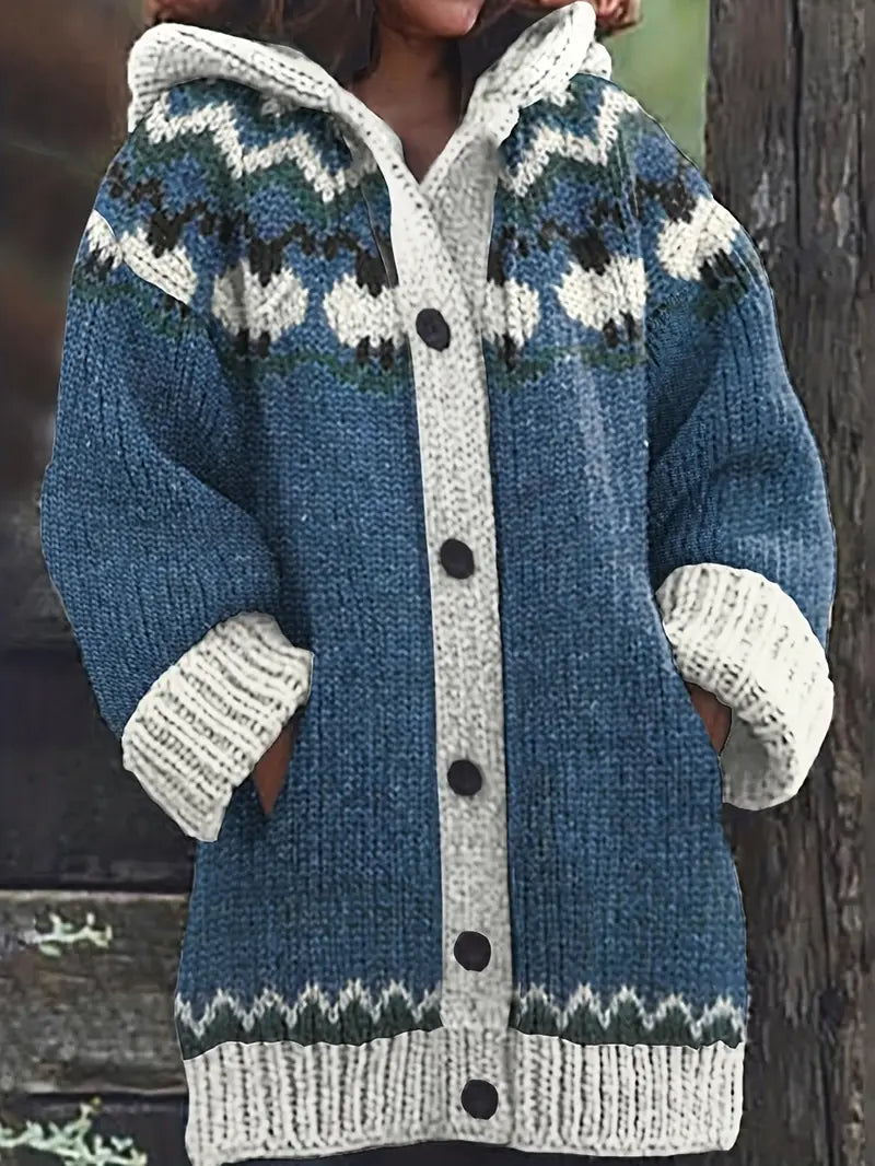 Kyrisa™ | Casual Forest Pattern Cardigan