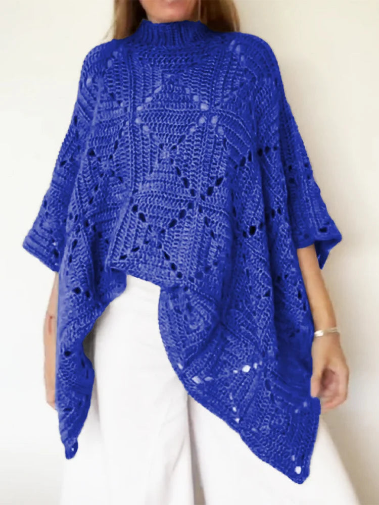 Women's Batwing Sleeve Knitted Sweater