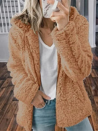 Hooded Woolen Coat