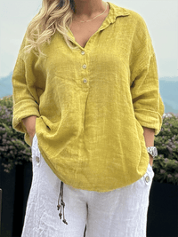 Women's Casual Loose Patchwork Shirt