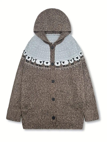 Kyrisa™ | Casual Forest Pattern Cardigan