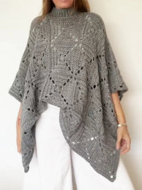 Women's Batwing Sleeve Knitted Sweater
