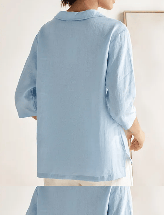 Women‘s Linen Blouse