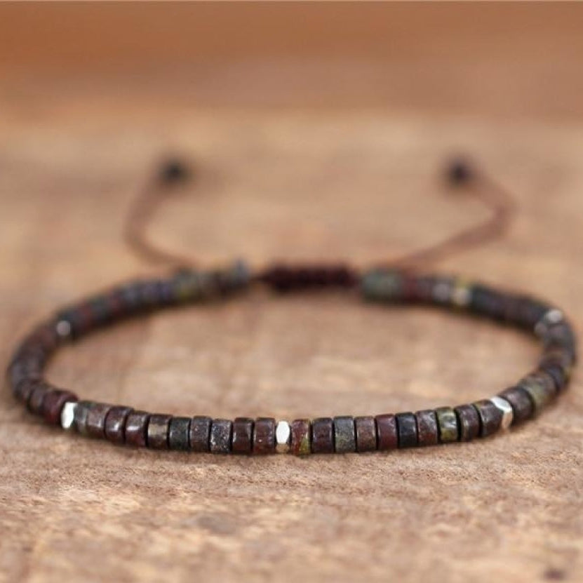 Natural Stone Boho Bead Bracelets