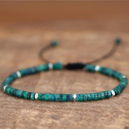Natural Stone Boho Bead Bracelets