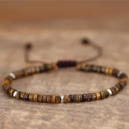 Natural Stone Boho Bead Bracelets