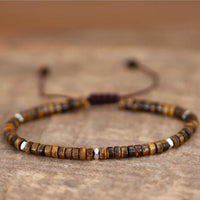 Natural Stone Boho Bead Bracelets