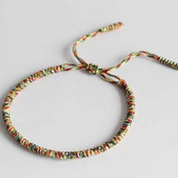 Tibetan Buddhist Handmade Lucky Knots Bracelet